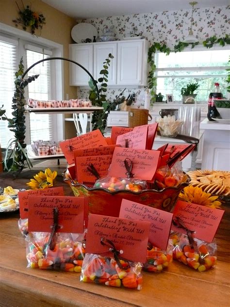 fall themed wedding shower favors|fall bridal shower decorating ideas.